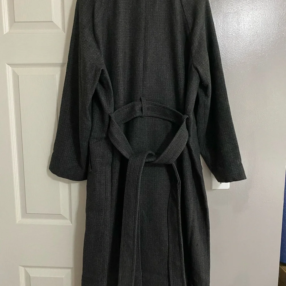 The Drop womens Jessy Elongated Overcoat size Large - Picture 3 of 15